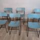 6 Sultana lounge chairs by Arrben, Italy 1970