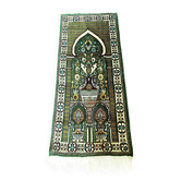 Oriental Silk Handmade Prayer Rug Tunisia Rectangular 2007