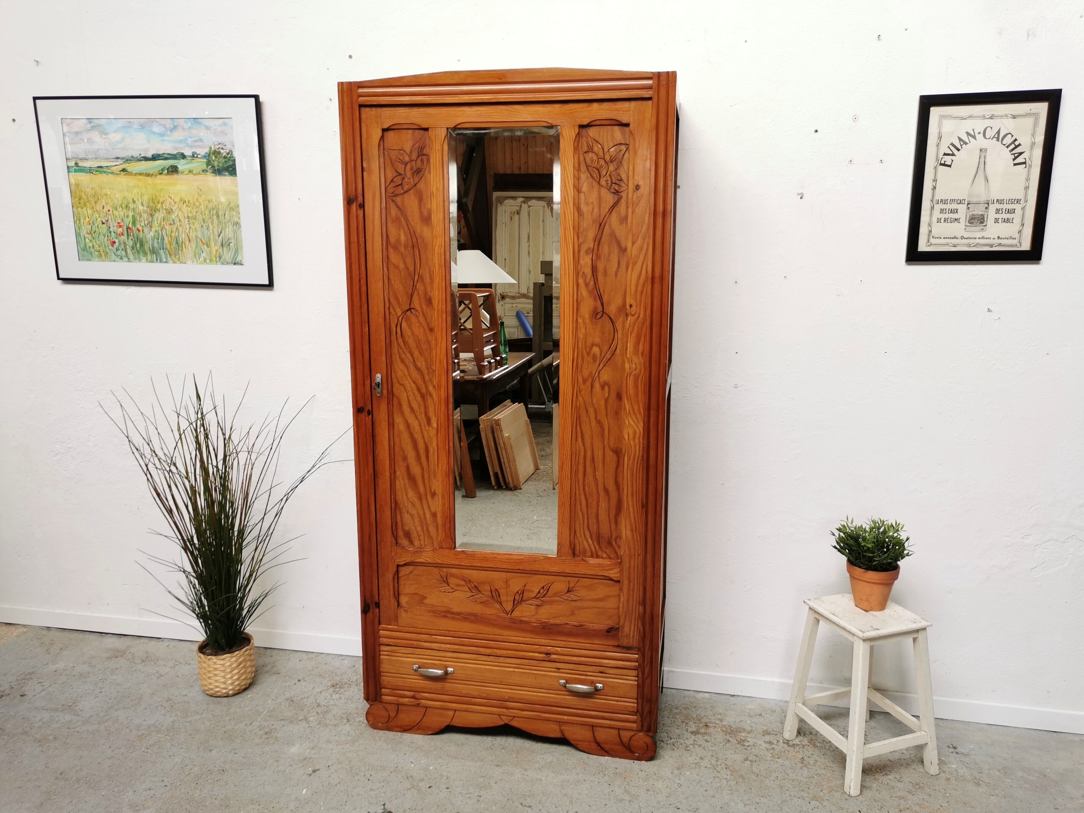 Vintage Parisian wardrobe