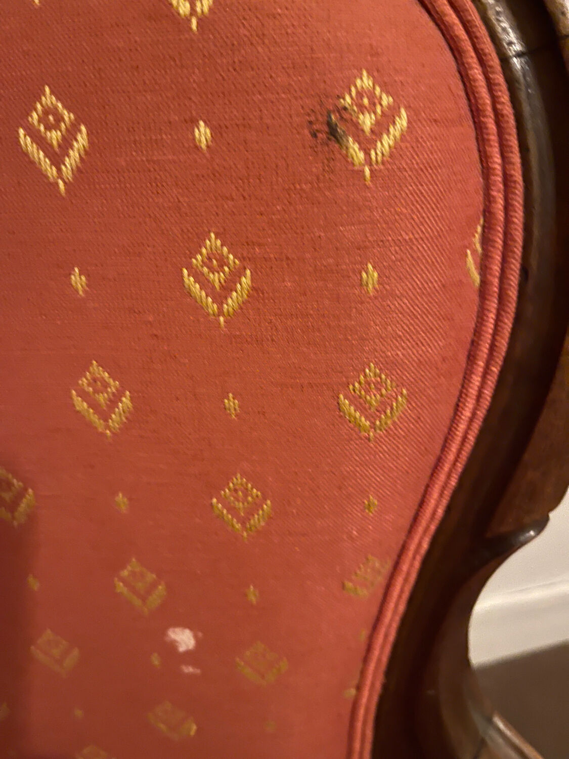 Antique Voltaire armchair
