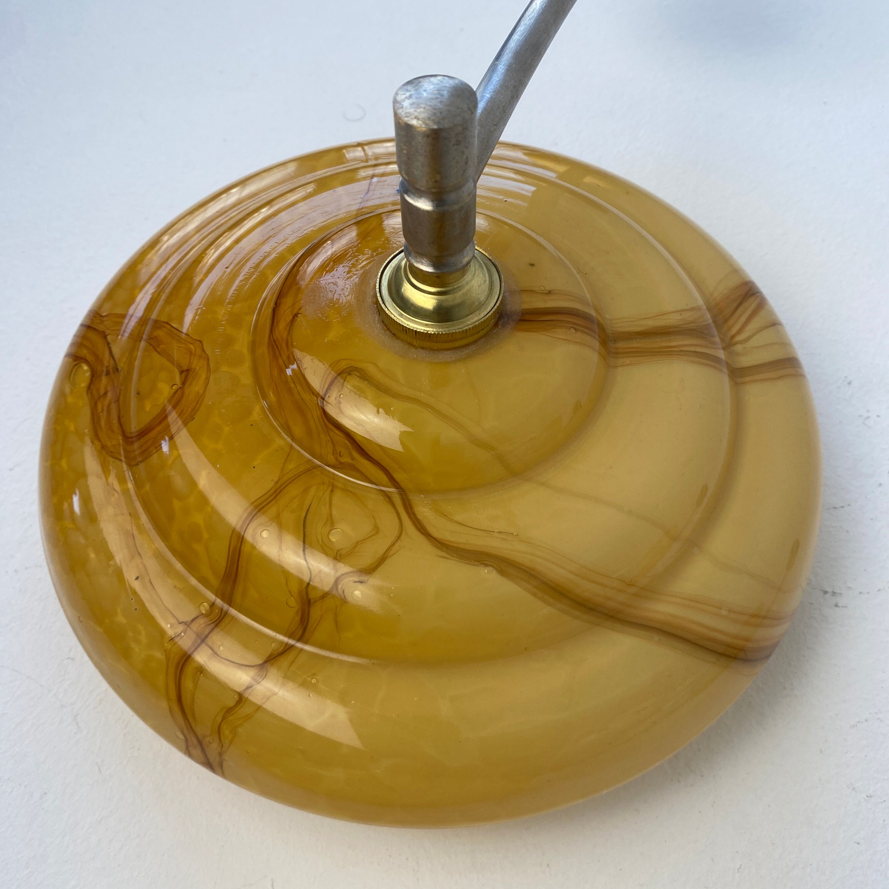 Set of 3 vintage wall lamps 1950