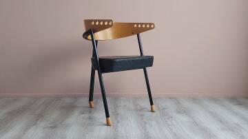 Postmodern arm chair 1980s