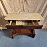 Mahogany console