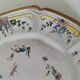 Antique Nevers earthenware plate, late 19th century