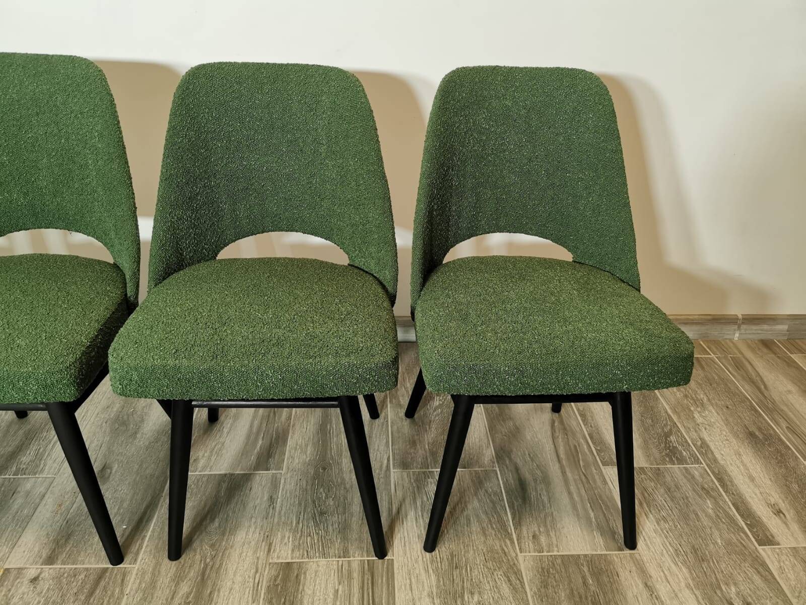 Dining Chairs by Radomir Hoffman for Ton, 1950s, Set of 4