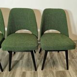 Dining Chairs by Radomir Hoffman for Ton, 1950s, Set of 4