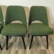 Dining Chairs by Radomir Hoffman for Ton, 1950s, Set of 4