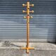 1970s pine coat rack