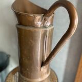 Copper pitcher