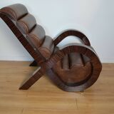 Art Deco armchair - Lucca chair by Jean de Merry