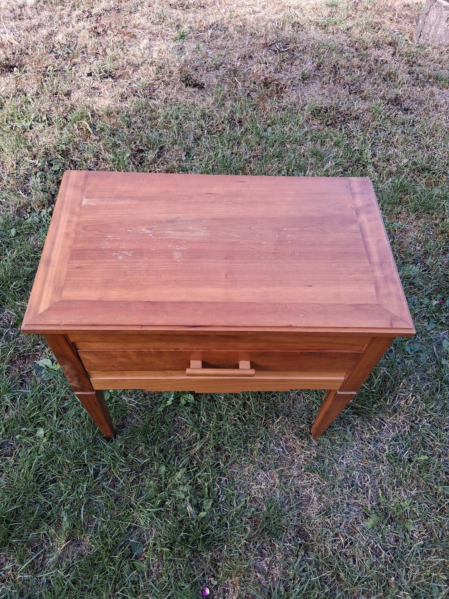 Vintage bedside table