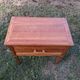Vintage bedside table