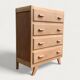 Art Deco wooden chest of drawers