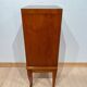 Biedermeier Pillar Cabinet in Cherry Veneer, 1820