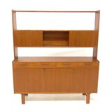 Buffet étagère scandinave en teck, Suède, 1960