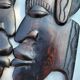 Set of 5 vintage African masks