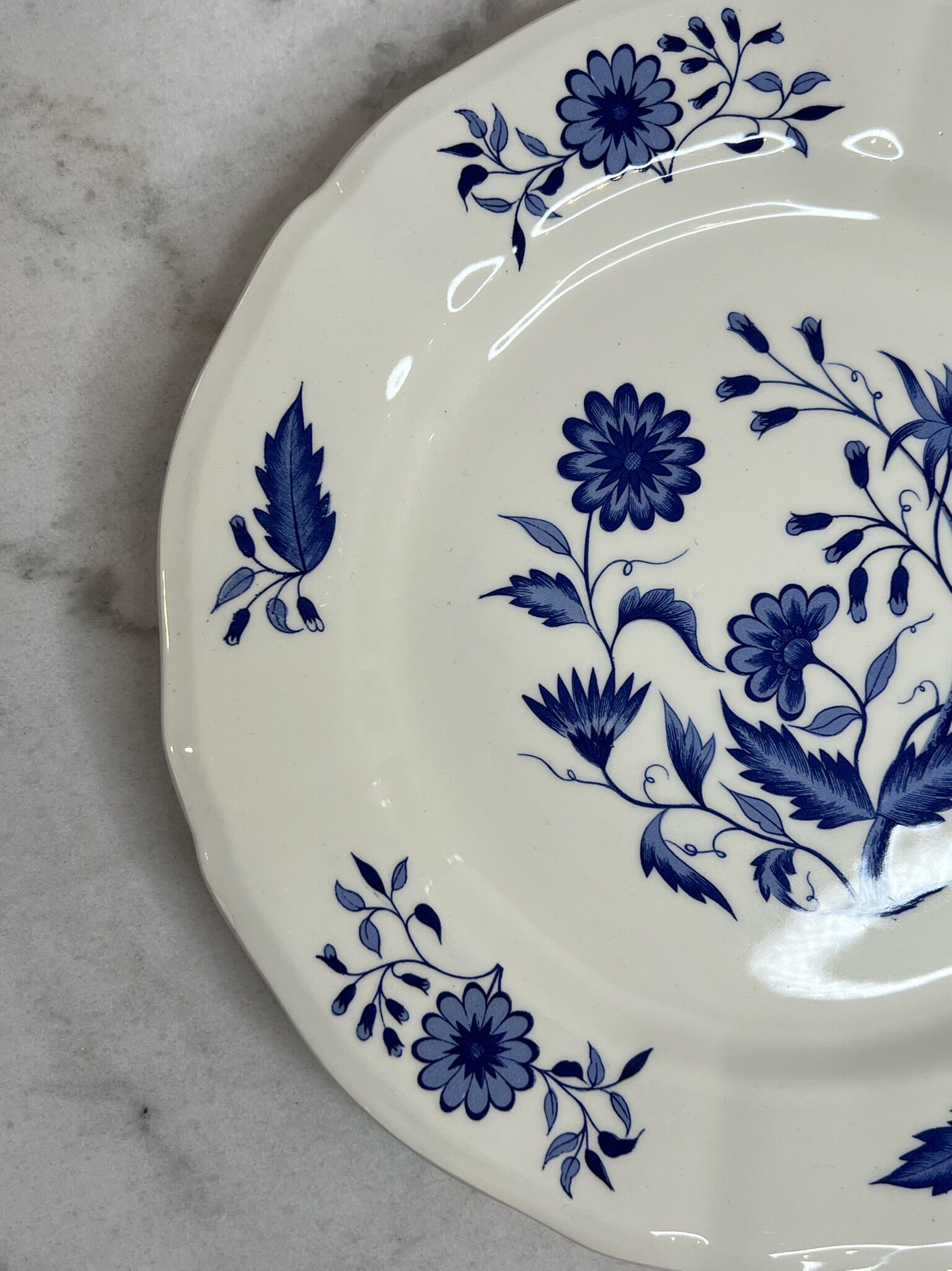 Assiette plat Gien
