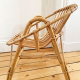Child chair in rattan