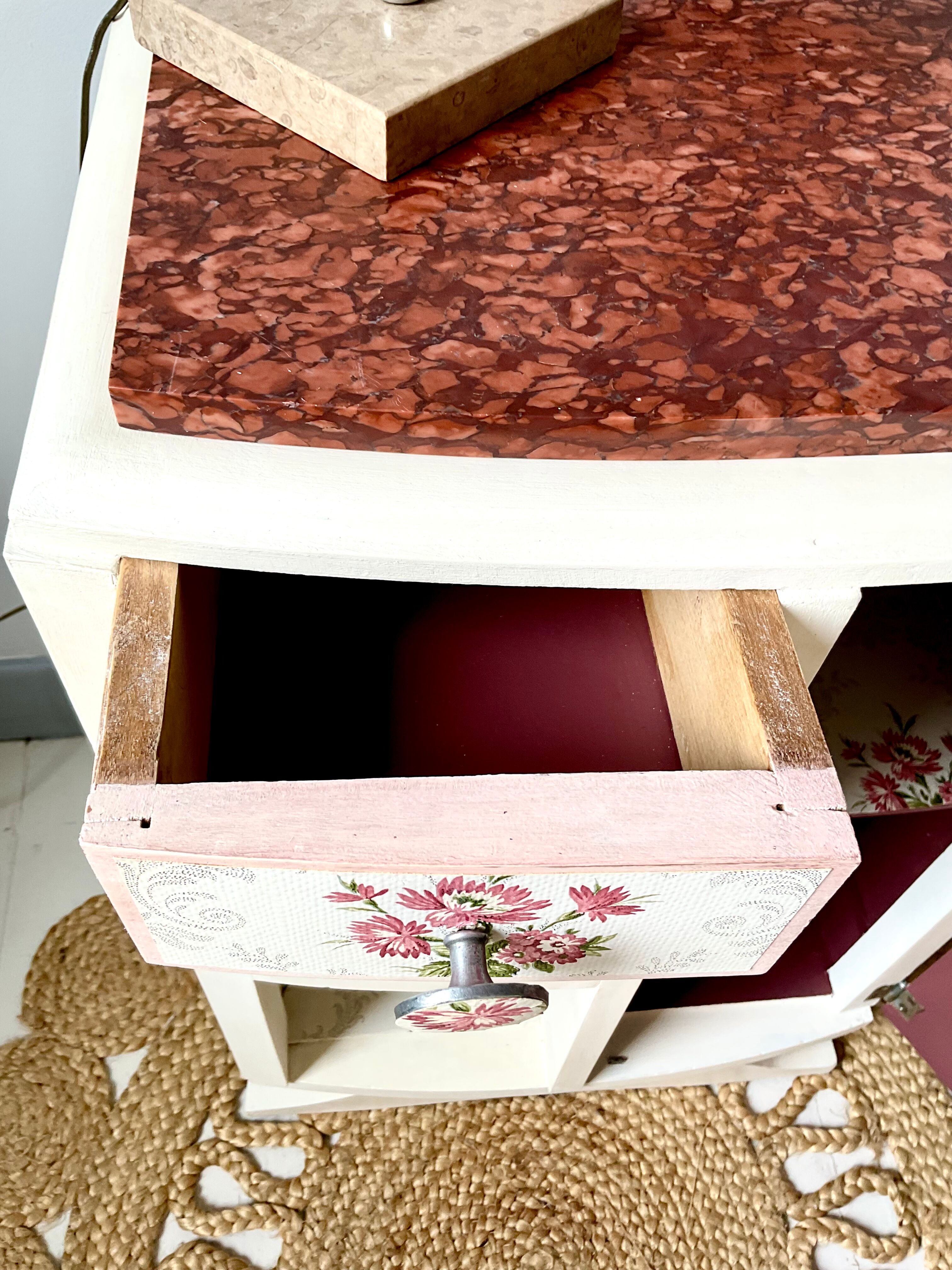 Art Deco bedside cabinet
