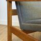 Fauteuil modèle 163A de Hans J. Wegner pour Getama, 1967