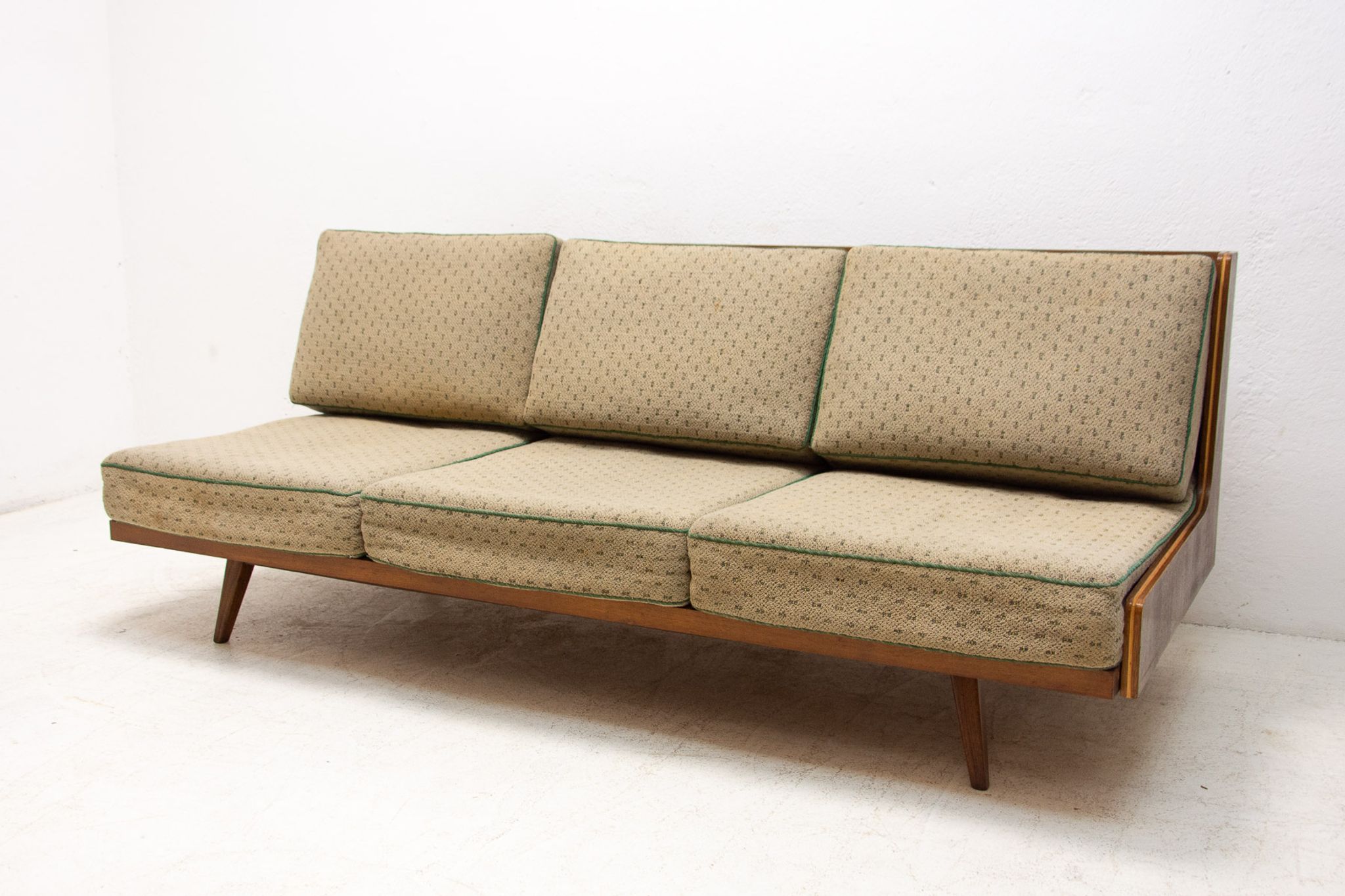 Mid century folding sofa, 1960´s, Czechoslovakia