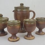 Pierre Digan stoneware teapot / coffee pot