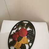 Cast iron underpants decore flower and vegetable
