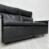 ‘70s/‘80s Vintage 620 Leather 2-Seater Sofa by Dieter Rams for Vitsoe