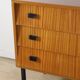 Vintage wood and metal chest of drawers, 1960