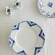 Mounted plate, compote dish Moulin des loups Pax