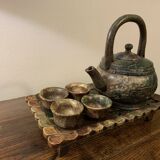 Chinese teapot set with cups