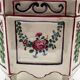 Pair of onion pots Samson 19th century Polychrome earthenware Strasbourg style Antique cache pots