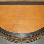 Buffet Demi-lune Satinwood & Laiton Colombo Mobili