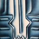 Jacques poli, the fire iii, 1978. original lithograph signed in pencil.