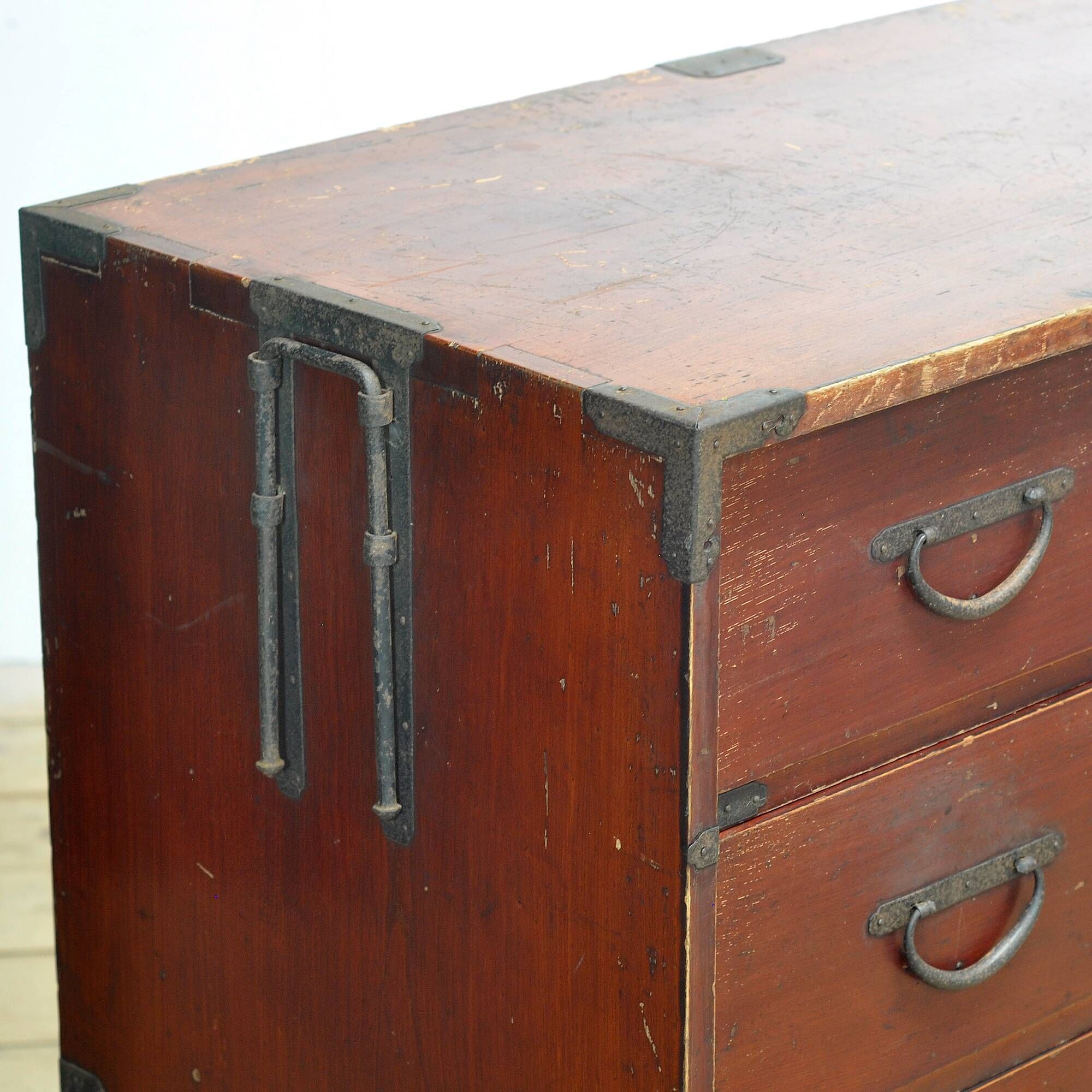 Japanese Tansu chest of drawers, circa 1870