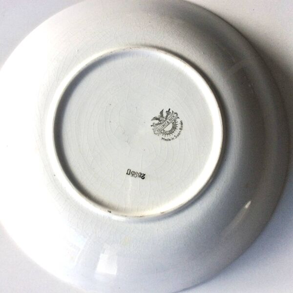 Grand plat à fruits VILLEROY et BOCH. Années 30