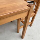 Pine table and “hongisto” chairs Ilmari Tapiovaara