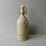Sandstone bottle signed Guy Baudat, 70s