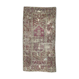 Tapis ancien turc ghyordès 18éme siècle 135x268 cm