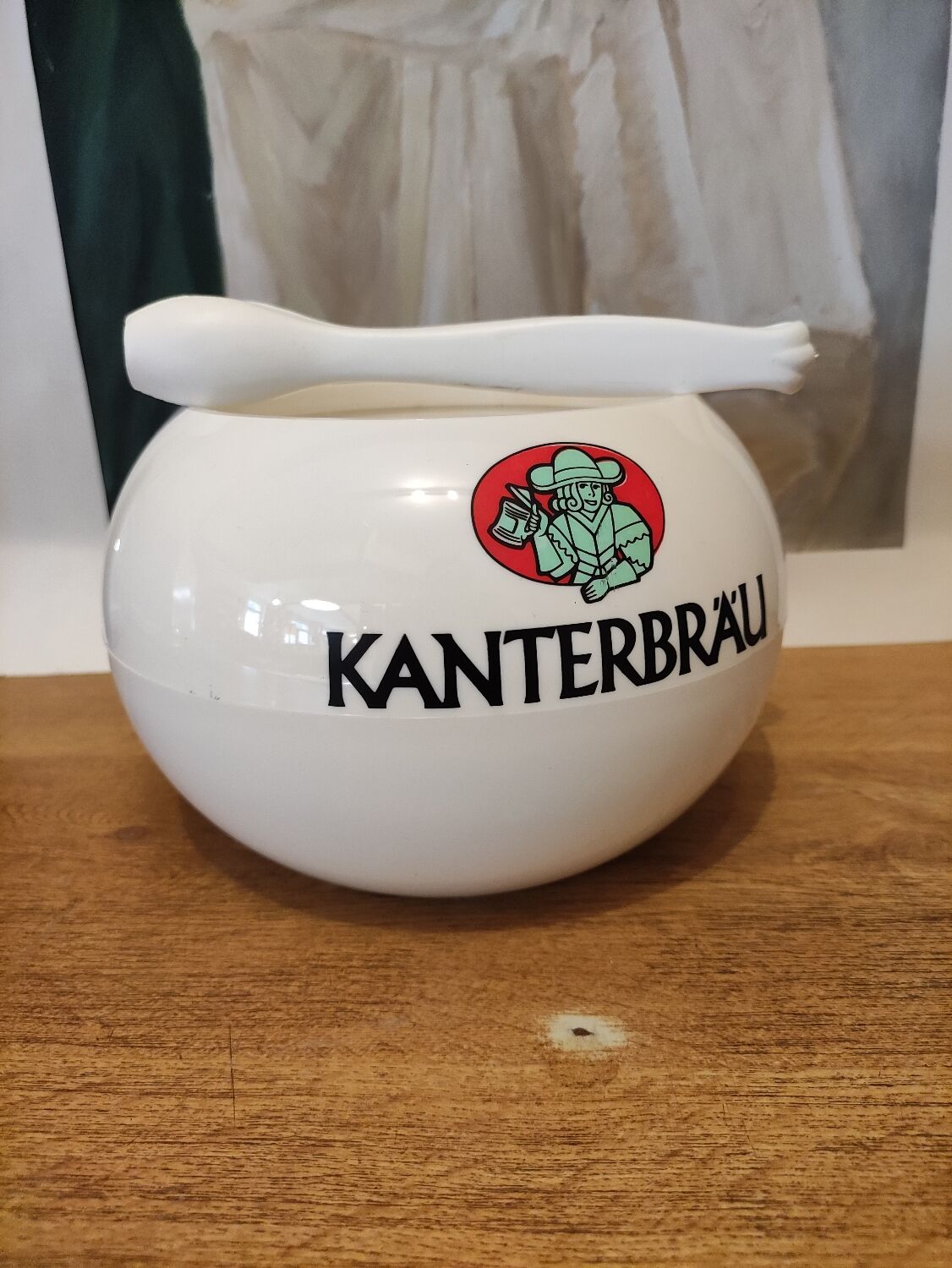 Kanterbeau plastic ice bucket 70s