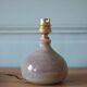 Lampe vintage, lampe grès , lampe à poser, lampe de chevet, poterie
