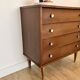 Tapered leg chest of drawers