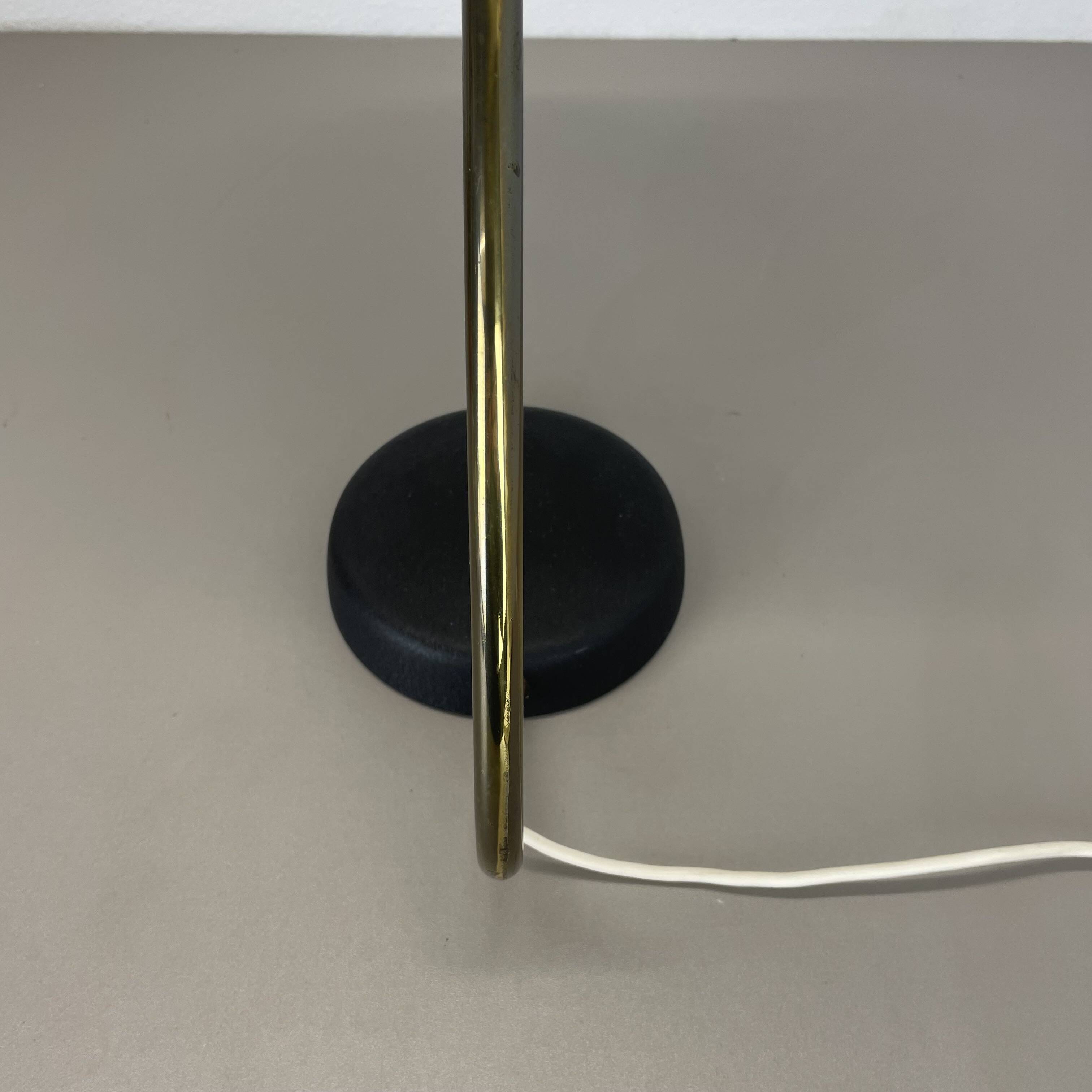 Original Modernist Yellow Metal Table Lamp by Cosack Leuchten, Germany 1960s