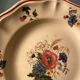 Set of 8 flat plates in Digoin Sarreguemines earthenware, Agreste model