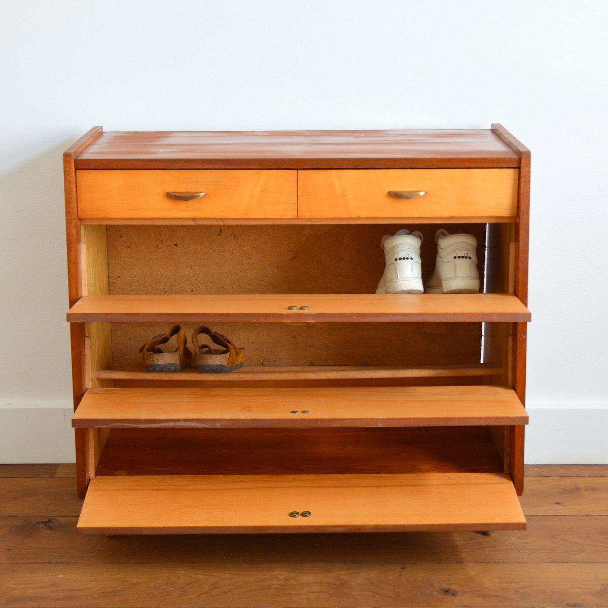 Chest of drawers, shoe cabinet 1950s