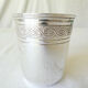 Timbale Christofle in silver metal modele villeroy