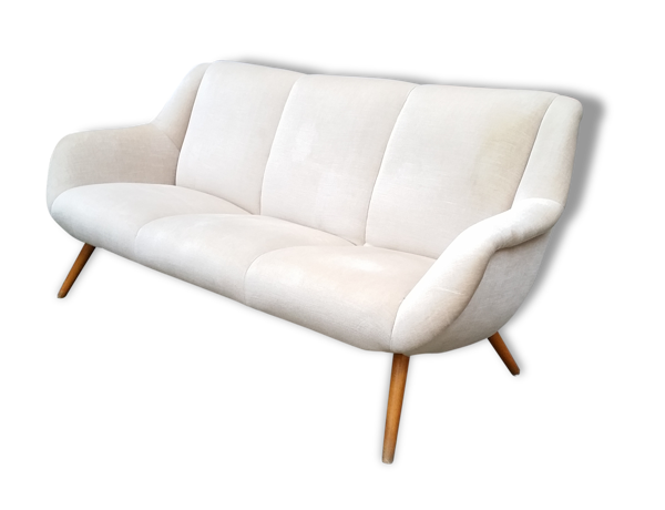 Canapé sofa années 50/60 original vintage design Organique