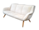 Sofa sofa 50s/60s original design vintage organic