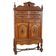 Cabinet de style Renaissance Revival en noyer, 1900