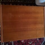 Teak shoe cabinet